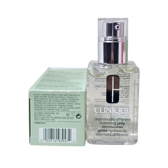 NIB Clinique Dramatically Different Hydrating Jelly Anit-Pollution 4.2 oz /125ml - Picture 2 of 2